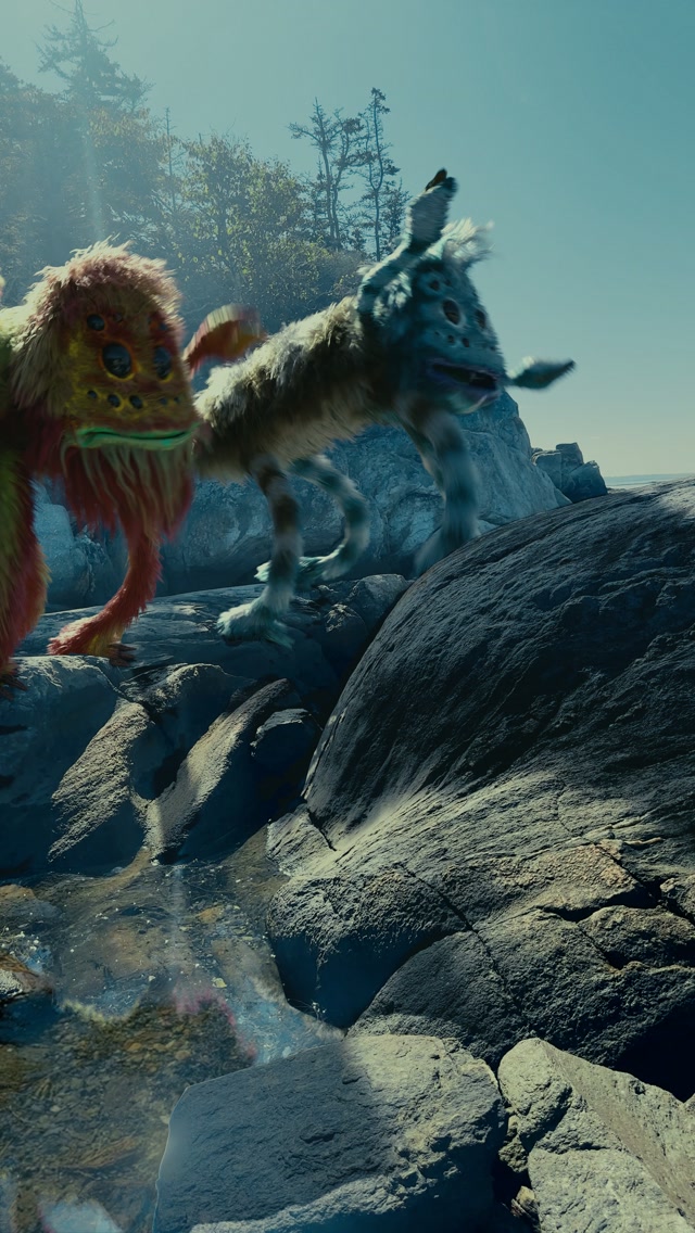 Leaping spidercrabwolves