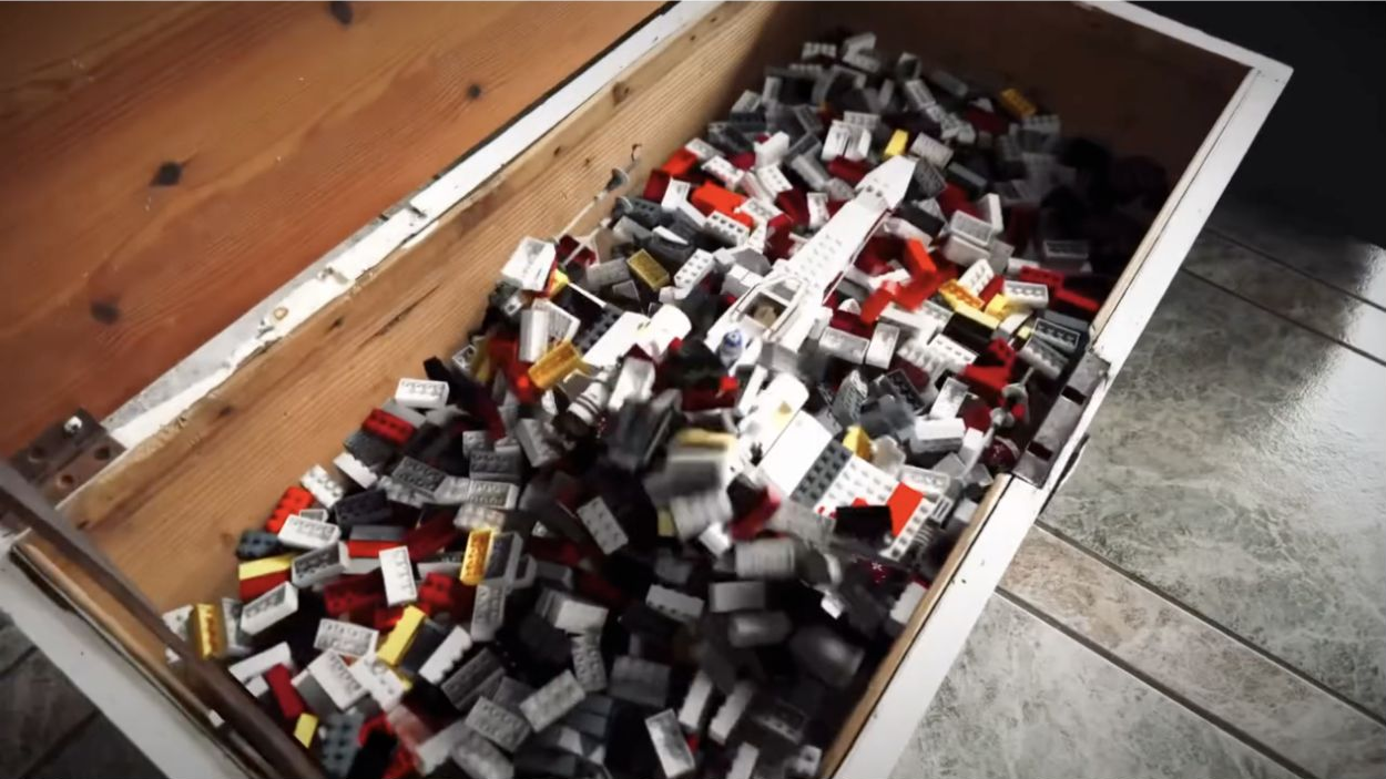 LEGO Star Wars battle